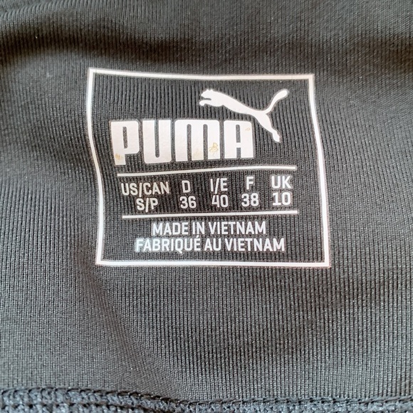 Puma Dry Cell Black Athletic Leggings - Picture 8 of 9